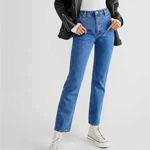 Rolla's Original High Rise Straight - 28" - medium denim